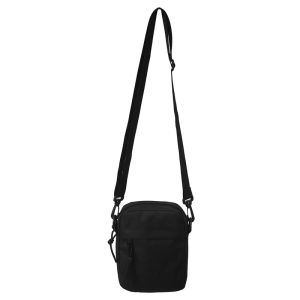 Casual Crossbody Bag for Men Summer New Single Shoulder Portable Small Phone Bag Simple Backpack Oxford Cloth Zipper Closure Soft
