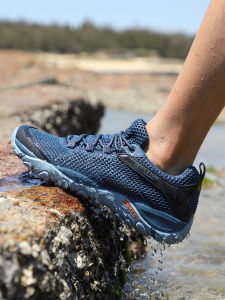 HUMTTO | Quick-Dry Slip-Resistant Wear-Resistant Lightweight Two-Purpose Fishing Shoes Mens Wading Shoes