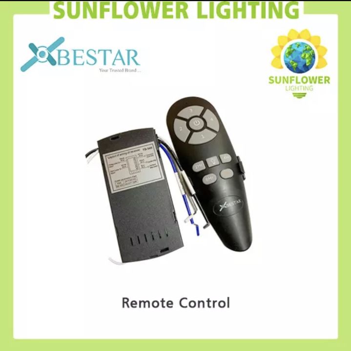 Bestar Ceiling Fan AC/DC Remote Control Lazada Singapore