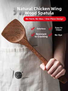 GIANXI | Non-Stick Pan专用 Wooden Cooking Spatula