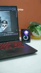 OLIKE SC07 Multimedia Wired Speaker 6W Subwoofer Stereo Sound Speaker PC AUX 3.5mm Jack Audio RGB