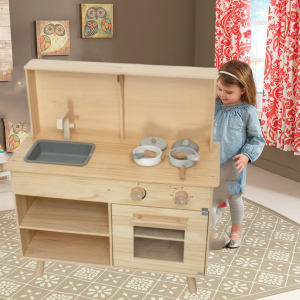 YOULEBI | Large Wooden Cooking Simulation Kitchen Toys