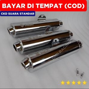 silincer knalpot Ckd suara standar anti tilang  inlet 50 mm