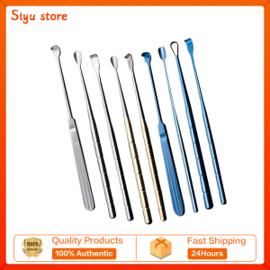 GREATLH Armpit Odor Body Odor Curette Rake Type Chicken Heart Type Curette Beauty Plastic Instrument Stainless Steel