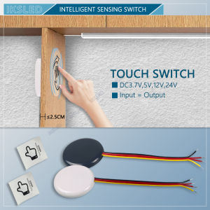 MINI 12V24V LED Dimmable Touch Sensor Switch Penetrating Wood Panel  Glass Smart Home  Dimmer for Lighting Control