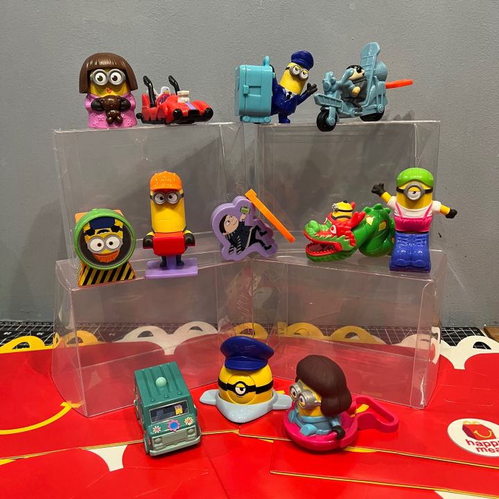 Happy Meal Despicable Me Action Figures Minions The Rise Of Gru