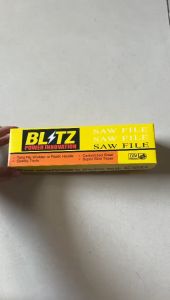 ORIGINAL Kikir Segitiga BLITZ 4” Kikir Gergaji Kikir Graji TERMURAH