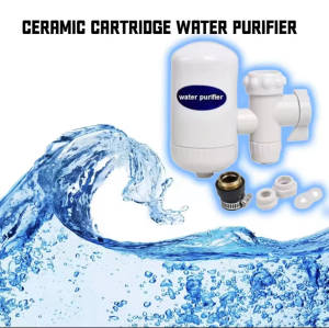 Faucet Water Filter with Activated Carbon Water Tap Filtration System for Hard Water Easy Installation Water Purifier for Home