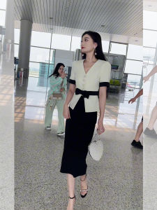 QFN | Professional Elegant Suit For Women Summer 2 Piece Set