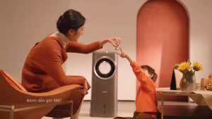 Quạt không cánh kiêm lọc không khí khử khuẩn UV phun sương tạo ẩm và sưởi ấm vào mùa đông thương hiệu Hà Lan cao cấp Philips ACR4248X Serial 4000 - Bảo Hành 2 Năm
