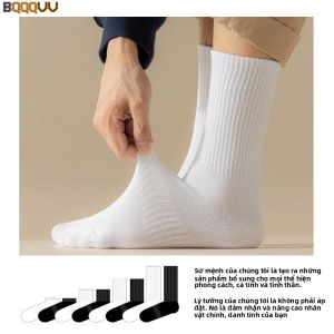 5 Cái/bộ Chống Trơn Trượt Thể Dục Thể Thao Tất Cotton Nhanh Khô Tập Chạy Giày Bóng Rổ Thích Hợp Cho Nam Và Nữ