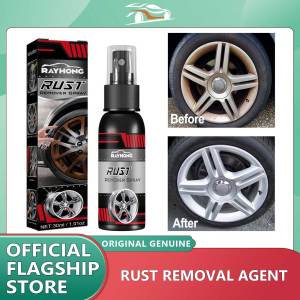 Rayhong Multi Purpose Rust Remover Spray Metal Surface Chrome Paint Car Maintenance Iron Powder Cleaning Super Rust Remover Cleaner Remover Spray Multipurpose Car Maintenance Cleaning Derusting Spray Rust Removal Agent For Bright Metal Strip For Car