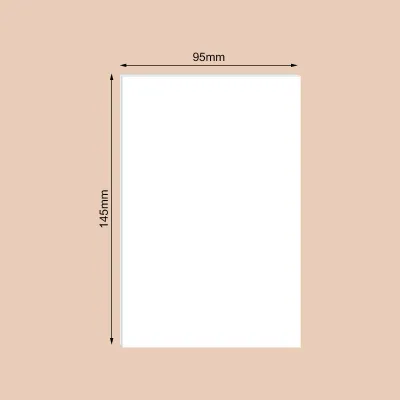 50/100pcs Thickened Blank Hard Cards - Blank Craft Cards DIY Art Cards Flash Cards for DIY Drawing/Flash Cards/Host Notes
