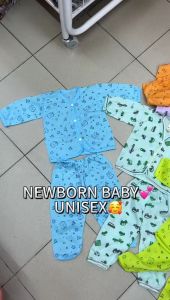 NEWBORN BABY SHIRT & PANT 1 SET 3X PASANG/BAJU BABY/BAJU BAYI SET/BAJU BABY NEWBORN OFFER MURAH COTTON GOOD QUALTIY READY STOCK
