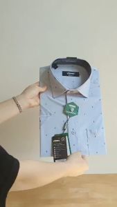 Áo sơ mi nam Vitimen ngắn tay form Regular fit