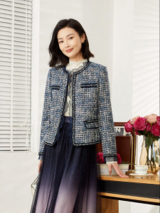 Koradior | Autumn French Elegance Wool Short Womens Jacket