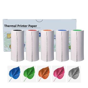 Thermal Printer Papers 57mm HD Color Thermal Papers for Inkless Mini Portable Pocket Photo Children Kids Camera Printer