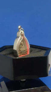 {Most Wealthy Efficacious Amulet}  Wealth Attraction AmuletWealthy Buddha Master Lp Ngern Phim Phra Chao Sua 非常精美特别的大名鼎鼎全泰第一财佛之稱龙婆艮(龍婆銀)座山佛（靠山佛老板佛）造型铜牌已包好不锈钢佛牌壳