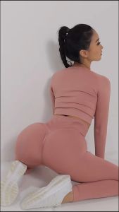 Margaux Louisse Finds - Womens High Waist Biker Seamless Yoga Shorts Seamless Shorts