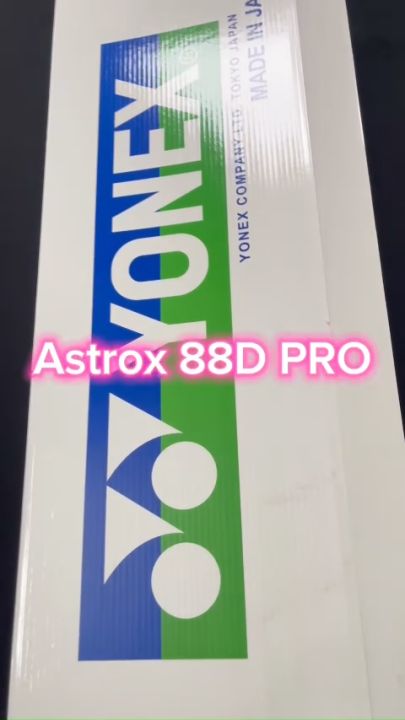 Vợt Cầu Lông Yonex Astrox 88D Pro Bản 1/1 2021-2024 Full Hộp Kèm Dây Trợ Lực, Quấn Cán,Túi Đựng (Căng 11kg - 13,5kg)