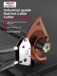 DELIXI | Ratchet Gear Cable Cutters