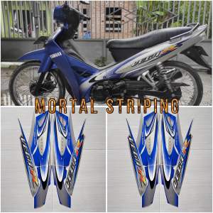 STIKER STRIPING LIS LES BODY MOTOR YAMAHA VEGA R OLD 2006