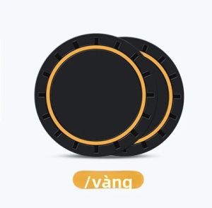 2 Miếng Lót Cốc Xe Hơi Chống Trượt Bằng Silicon Cho MG ZS EV EZS 2017-2023 Chống Thấm Nước Phụ Kiện Ô Tô