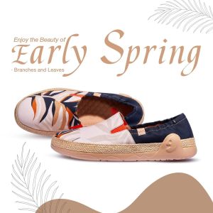 UIN Marbella VI Mens Art Travel Shoes Casual Vacation style Loafers Espadrilles Hiking Sneaker