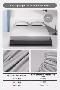 Mercury | Cotton Long Staple Fabric Bed Cover 60S