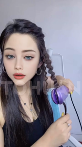 Sóng nhỏ Máy uốn tóc chạy điện 9mm trứng cuộn dụng cụ làm xoăn tóc cho phụ nữ Waver len tóc xoăn khối lượng dụng cụ Salon