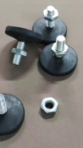 ( BAUT 10MM ) M10 Adjuster Karet Kaki Meja Stabil / Karet Tapak Kaki Meja Mesin JAHIT