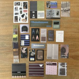 Retro Black and White Ins Style Postcard Set