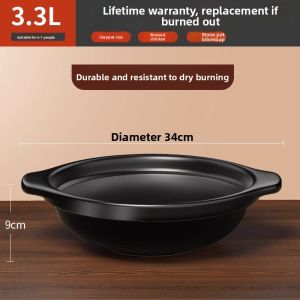 MENGCHUANG | Stovetop Ceramic Pot for Home and Commercial Use