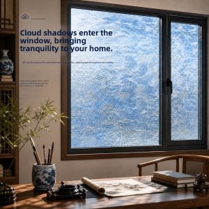 fancy fix | Traditional Style Translucent Opalescent Premium Glass Window Film