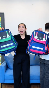 Balo Học Sinh TNBags Smart Pink TN.B 3112 Balo Học Sinh Cho Bé Gái Chống thấm nước bền màu