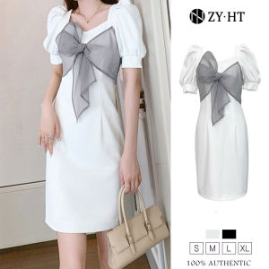 ล้างสต๊อก 5106 เดรสผู้หญิง เดรสสีขาว เดรสสีดำ เดรสไปงานแต่ง เดรสมินิ เดรสทำงาน เดรสออกงาน เดรสเกาหลี - ลูกเล่น ZY.HT