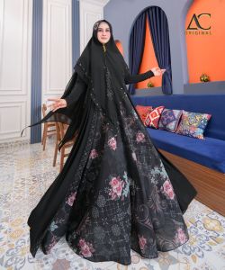 gamis syari (mom) terbaru  by AC COLLECTION ceruty premium