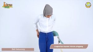 Baby Joy Gendongan Depan Bayi Hipseat 7in1 Baby Carrier Polyester Berry Baby