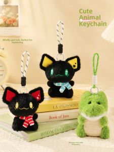 LONGKUI | Plush Black Cat Ornament Birthday Gift