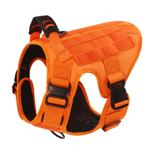 Áo Phao Chiến Thuật Cho Chó Cỡ Trung Bình Đến Lớn Áo Vest Huấn Luyện Quân Sự Với Hệ Thống MOLLE Không Kéo Dùng Cho Đi Dạo Ngoài Trời Đi Bộ Đường Dài Săn Bắn Khóa Cài Nhanh.
