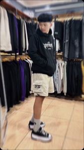 HOODIE Jumper OVERSIZE | Something About Me Hoodie boxy pria wanita Sweater boxy oversize //Premium Quality - Fleece Cotton 100%