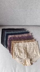 ESUNA ลูกไม้ทั้งหมด สไตล์เอวสูงโปร่งแสงเซ็กซี่ กางเกงในผู้หญิงทรงเต็มก้น(1แพ็ค มี 5 -10ตัว)ไร้ร่องรอย