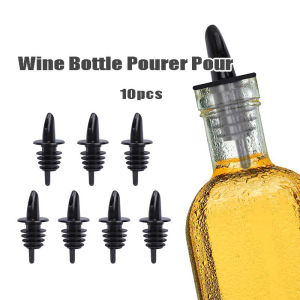 10Pcs Plastic Wine Bottle Pourer / Pour Spout Stopper For Bar Supply
