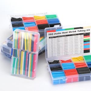 Heat Shrink Tube Kit Thermoresistant Tubing Heat Shrink Wire Wrapping Heat Shrink Tube 800-127PCS Insulating Thermal Sheath 2026