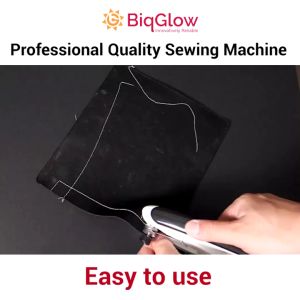 BiqGlow【Professional Design】Easy to use Handheld Sewing Machine Mesin Jahit Portable TailorGlow TP-100
