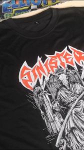 BLACK PAPER t-shirt Musik Distro SINISTER part 1