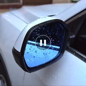 คิ้วกันฝนกระจกข้างรถยนต์ กันฝนและฝุ่นเพื่อให้ขับขี่ปลอดภัยยิ่งขึ้น  คิ้วกันฝน กระจกมองข้างรถยนต์ กันแดด กันฝน 2ชิ้น คาร์บอนไฟเบอร์ กระจกมองหลังสีดำ ที่กันฝนกระจกมองข้างรถยนต์ แผ่นกันฝน ช่วยให้ใช้งานกระจกมองข้างขณะฝนตกได้ชัดเจนและสะดวกขึ้น