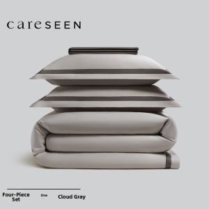 KANGERXIN | Luxury High Quality 4 Piece Bedding Set 100s Long Staple Cotton