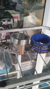 คอหรีด CNC ใส่รถ PCX160  Giorno  Lead125 4V ตรงรุ่น ใส่เรือน CBR250 CRF250 คอตั้ง ขึ้นยูบ็อกซ์