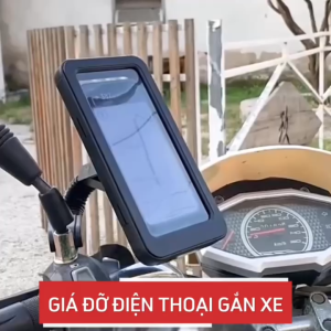 Giá Đỡ Điện Thoại Hút Nam Châm Gắn Xe Máy 2209P - Chống Nước Chống Rung Xoay 360 Độ